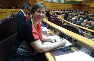 La senadora Meluca Suárez CCN