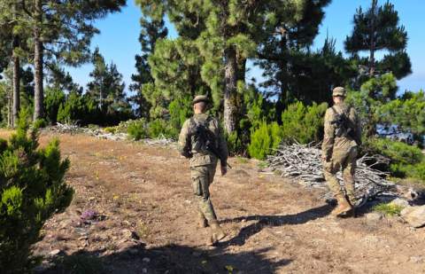 Iniciativa por La Gomera (IxLG) rechaza la militarización de los espacios naturales protegidos de Canarias