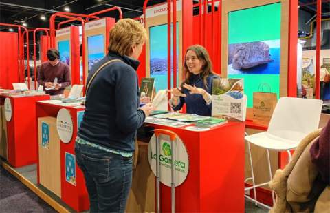 La Gomera lleva su oferta de turismo activo a la principal feria de senderismo y cicloturismo de Países Bajos