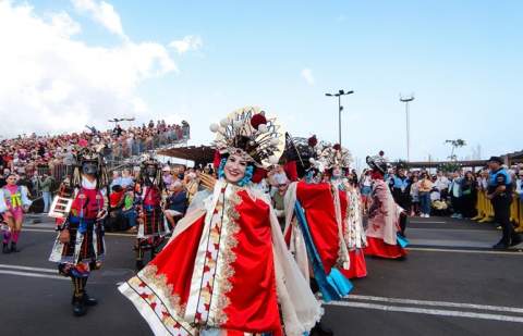 Armas Trasmediterránea facilita la conexión directa entre Santa Cruz de Tenerife y Las Palmas de Gran Canaria durante los carnavales