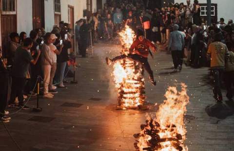 Las Hogueras de San Marcos, nominadas a los Premios Tradición y Folklore 2026