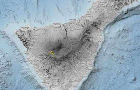Se registra una señal sísmica inusual en Tenerife, pero no hay indicios de erupción