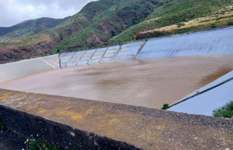 Iniciativa por La Gomera (IxLG) denuncia el abandono de la presa de Alojera y exige una intervención urgente al Consejo Insular de Aguas