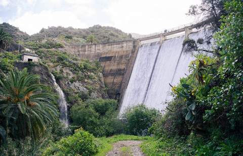 La Gomera alcanza el 76% de capacidad hídrica tras el paso de la borrasca Therese