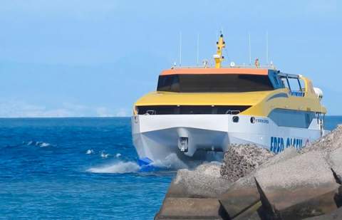 Fred Olsen mantiene cerrada la línea costera de La Gomera por la borrasca Therese