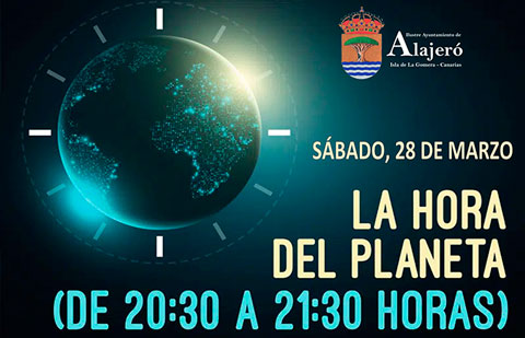 El municipio de Alajeró ‘apagará’ el alumbrado público  este sábado por la ‘Hora del Planeta’