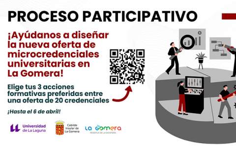El Cabildo abre un proceso participativo para diseñar una nueva oferta de microcredenciales universitarias