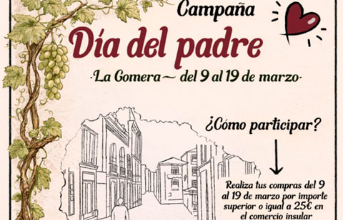 Cabildo y Cámara de Comercio lanzan una campaña para incentivar el consumo local por el Día del Padre