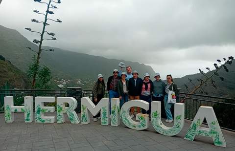 La Gomera recibe a destacados medios de comunicación alemanes para posicionarse como destino de naturaleza