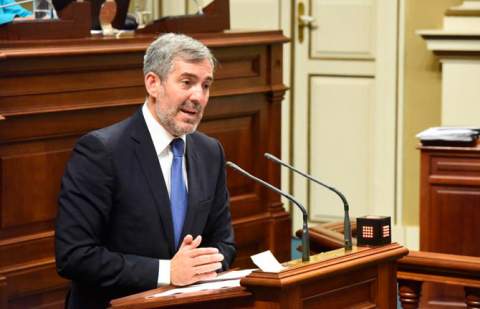 Clavijo pide ayuda para sacar adelante el decreto Canarias ante un horizonte 
