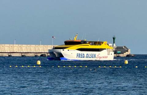 Fred. Olsen cancela la ruta costera de La Gomera por la borrasca