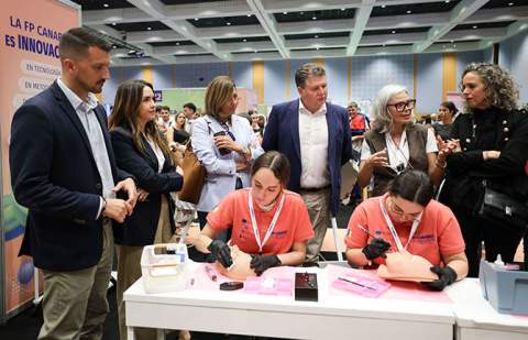 La FP canaria pone en valor sus proyectos innovadores en una jornada con cerca de tres mil estudiantes
