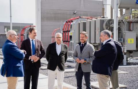 Curbelo insiste en el cierre del anillo eléctrico como reto durante la apertura de la nueva subestación de Endesa