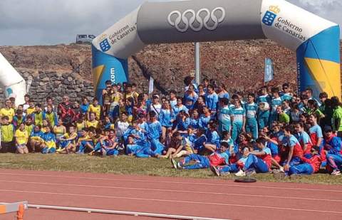 Selección de La Gomera de nuevo en el Campeonato de Canarias Atletismo en Edad Escolar (Sub16)