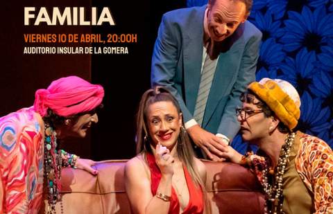 El Auditorio Insular acoge este viernes la comedia “Maribel y la extraña familia”