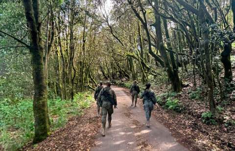 Personal del Grupo Táctico Canarias desplegará en las islas de La Gomera y El Hierro