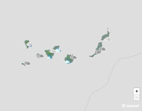 Este lunes suben las temperaturas en el interior y habrá rachas muy fuertes de viento