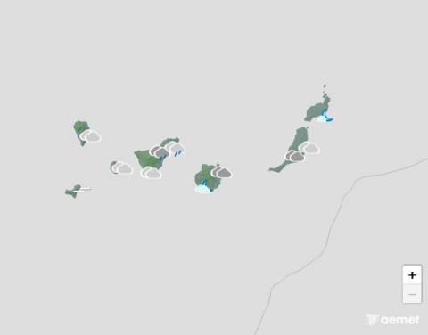 Este viernes, nubes y probables lluvias débiles y moderadas en la primera mitad del día