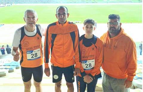 El Club Almogrote compitió el pasado domingo en la Liga Canaria de Clubes de Atletismo