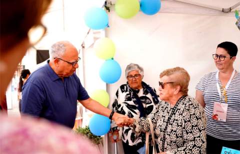 El Cabildo da a conocer su oferta de servicios sociales en la V Feria de la Salud de San Sebastián