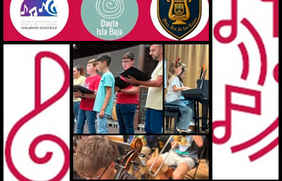 Valle Gran Rey, La Laguna y Daute-Isla Baja unen sus escuelas ee música en el Emyd 2026