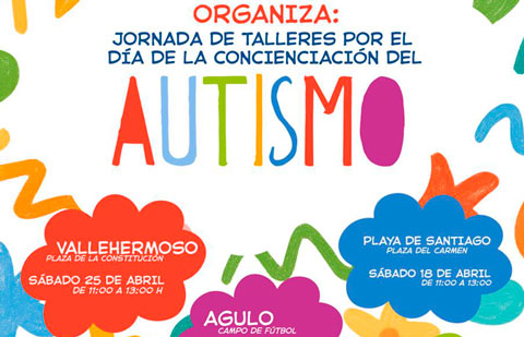 Diver Gomera lleva la concienciación sobre el autismo a todos los municipios de la isla