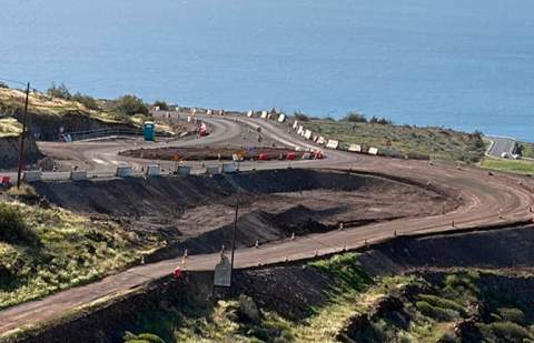 Plasencia: “Ya está bien de dejadez en la obra de la carretera del Aeropuerto de La Gomera a Paredes”