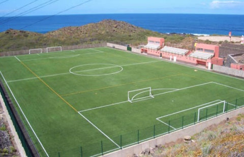 El Ayuntamiento de Valle Gran Rey ultima las obras de mejora del Campo Municipal Playa del Inglés