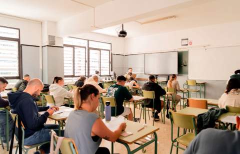 Cerca de 3.700 personas se examinaron este fin de semana en Canarias para acceder a estudios de FP
