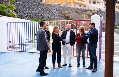 El Cabildo incrementa hasta 1,5 millones de euros la dotación del convenio para infraestructuras educativas
