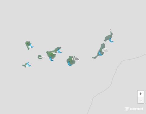La calima vuelve a los cielos de Canarias en un miércoles con temperaturas en ascenso