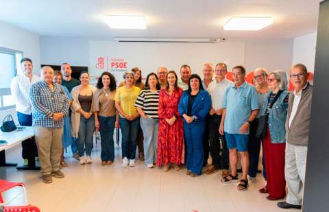 El PSOE de La Gomera y la dirección regional coordinan contenidos para la cita electoral de 2027