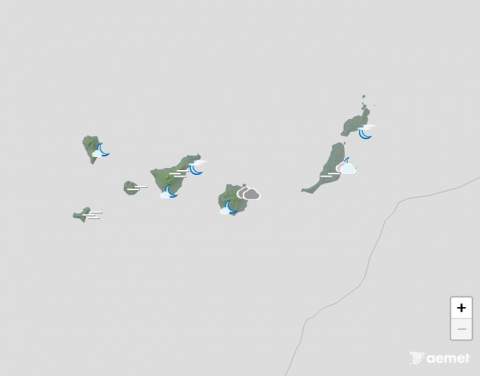 Las temperaturas seguirán subiendo en Canarias este domingo hasta superar 34 grados