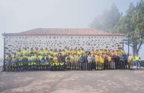 El Cabildo de La Gomera activa el operativo contra incendios para 2026 con más de 200 efectivos