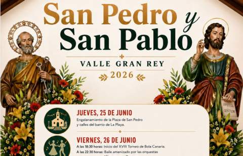Valle Gran Rey celebra las Fiestas en Honor a San Pedro y San Pablo