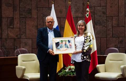 El Cabildo pone en valor el legado político y humano de Jerónimo Saavedra