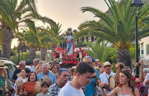 Alajeró celebra sus fiestas en honor a El Salvador