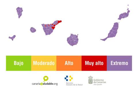 Sanidad advierte de riesgos para la salud por nivel extremo radiación ultravioleta en todas las islas