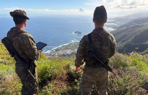 El Subgrupo Táctico BRAVO del Regimiento de Infantería 