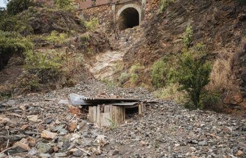 El Consejo Insular de Aguas impulsa 31 actuaciones para recuperar infraestructuras hidráulicas afectadas por la borrasca Therese