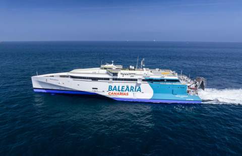Baleària Canarias ofrece cuatro conexiones diarias directas desde San Sebastián de La Gomera a Los Cristianos