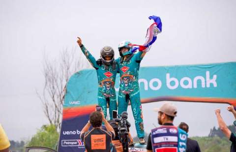 Rogelio Peñate reescribe la historia con su victoria en el Rally del Paraguay