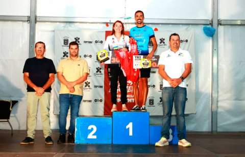 César Vera y Mia Leadbeater se alzan con la victoria del XXXI Triatlón ‘Isla de La Gomera’