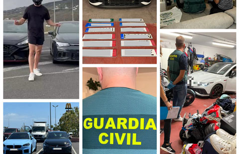 Cae en Tenerife una red que importaba coches de alta gama adquiridos mediante estafa