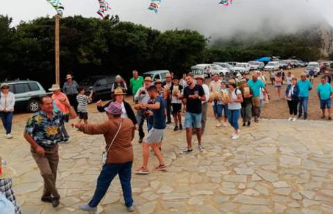 Santa Clara vuelve a reunir a vecinos y visitantes en una de las celebraciones más tradicionales de Vallehermoso