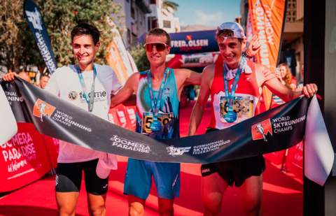 España, campeona del mundo en Gomera Paradise Sky Race