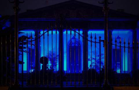 El Parlamento se ilumina de azul por el Daño Cerebral Adquirido
