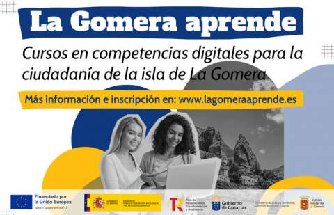 El Cabildo impulsa la formación digital gratuita para la ciudadanía a través del proyecto ‘La Gomera Aprende’