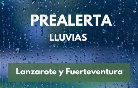 Prealerta por lluvia en Fuerteventura y Lanzarote desde las 6 de la mañana del jueves