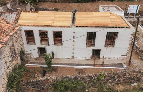 El Cabildo avanza en la rehabilitación de la casa del poeta Pedro García Cabrera